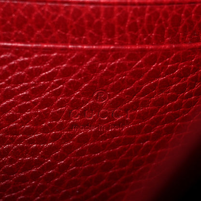 Gucci Calfskin Mini Dionysus Chain Wallet Hibiscus Red 5 of 12