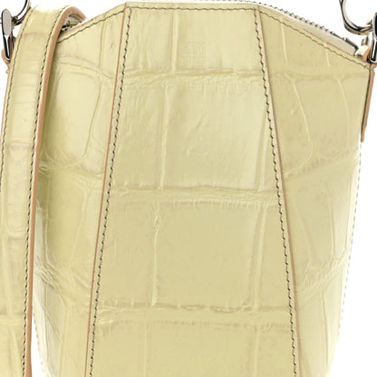 Givenchy Calfskin Crocodile Embossed Mini Vertical Antigona Natural 8 of 11