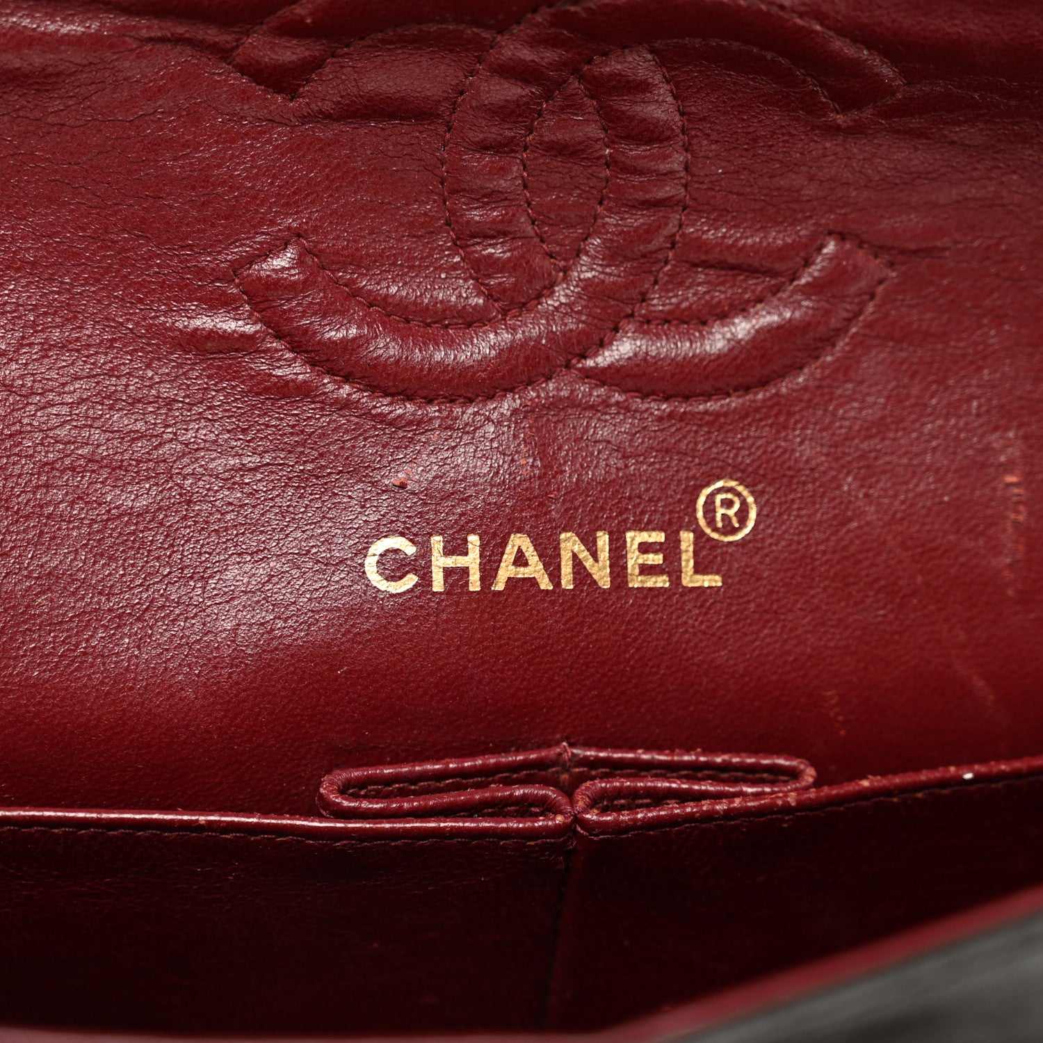 Chanel Lambskin Quilted Small Double Flap Dark Brown 7 of 14