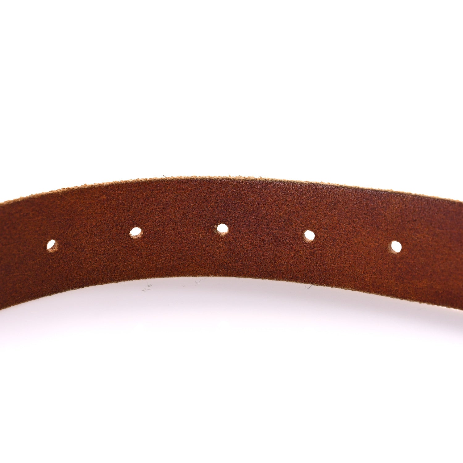 Gucci Cuoio Toscano Nickel Double Double G 30mm Belt 80 32 Cuir 4 of 9