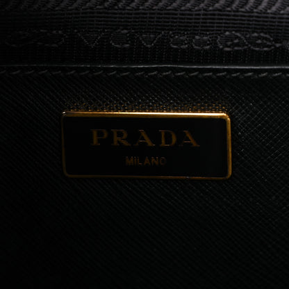 Prada Saffiano Medium Galleria Double Zip Tote Black 6 of 11