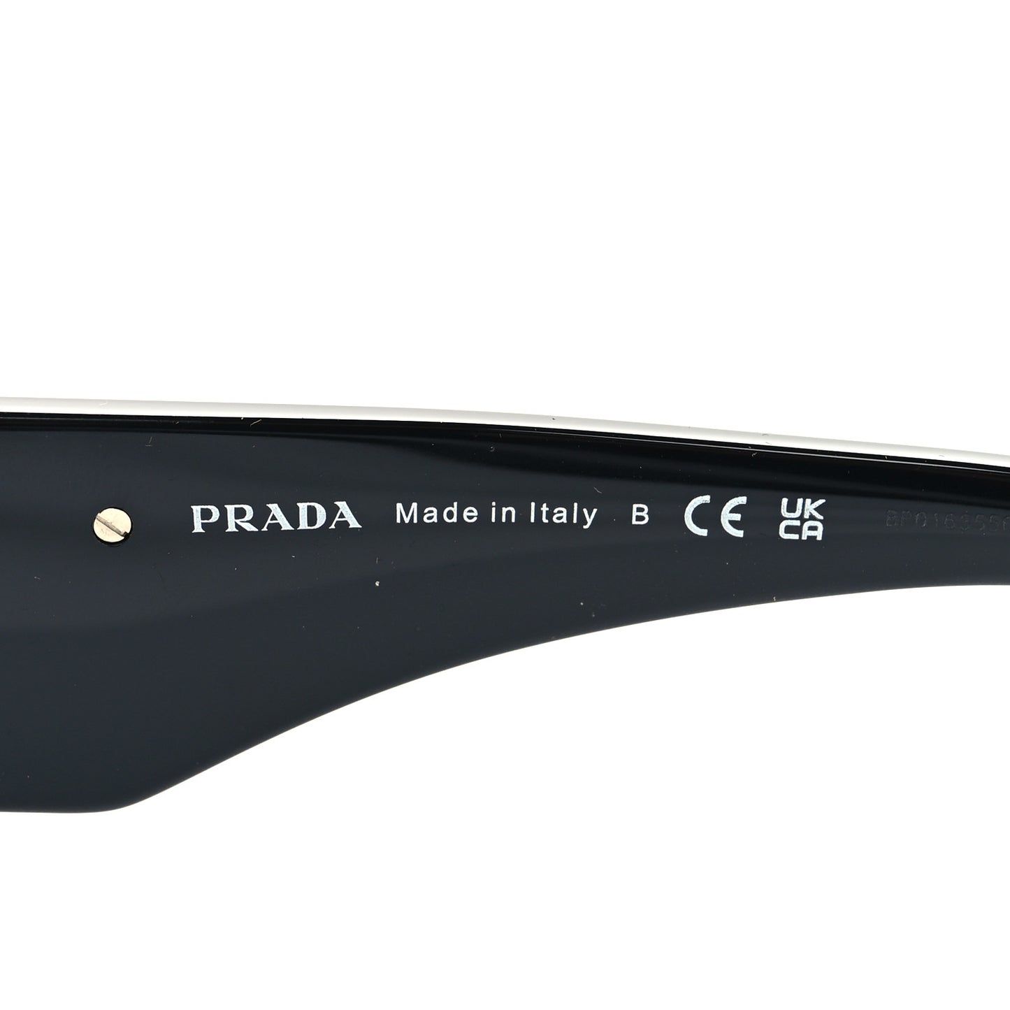 Acetate Symbole Sunglasses SPR 13Z Black