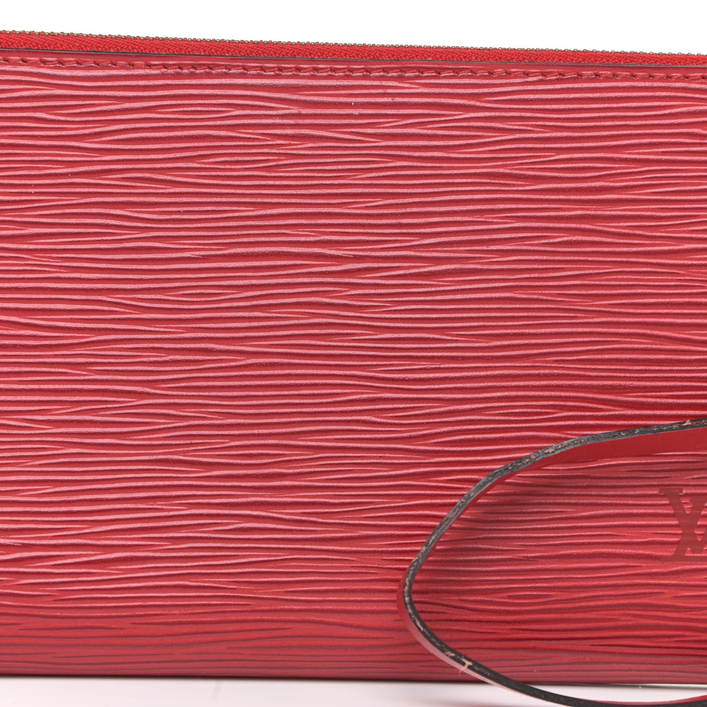 Epi Pochette Accessories 24 Castillan Red