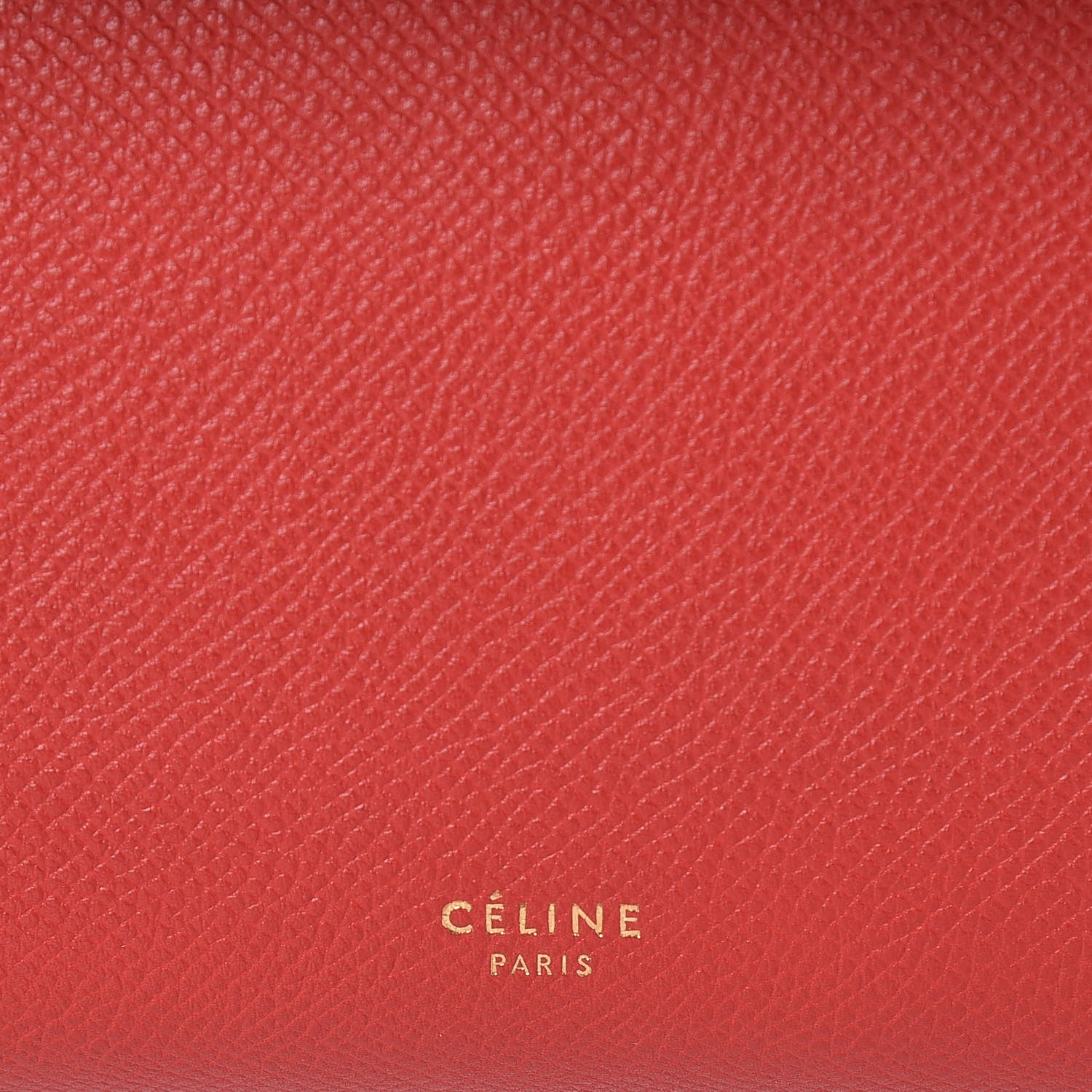 Celine Baby Grained Calfskin Micro Belt Bag Coquelicot 6 of 10