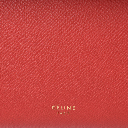 Celine Baby Grained Calfskin Micro Belt Bag Coquelicot 6 of 10