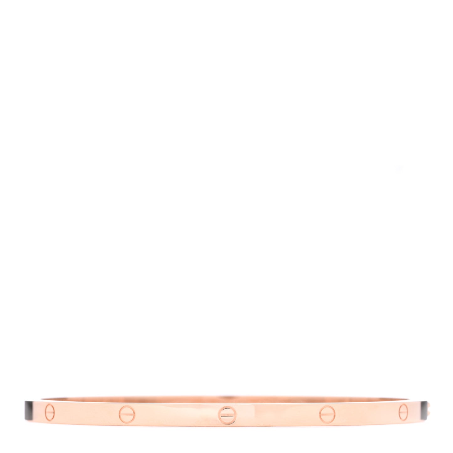 18K Pink Gold Small LOVE Bracelet 19