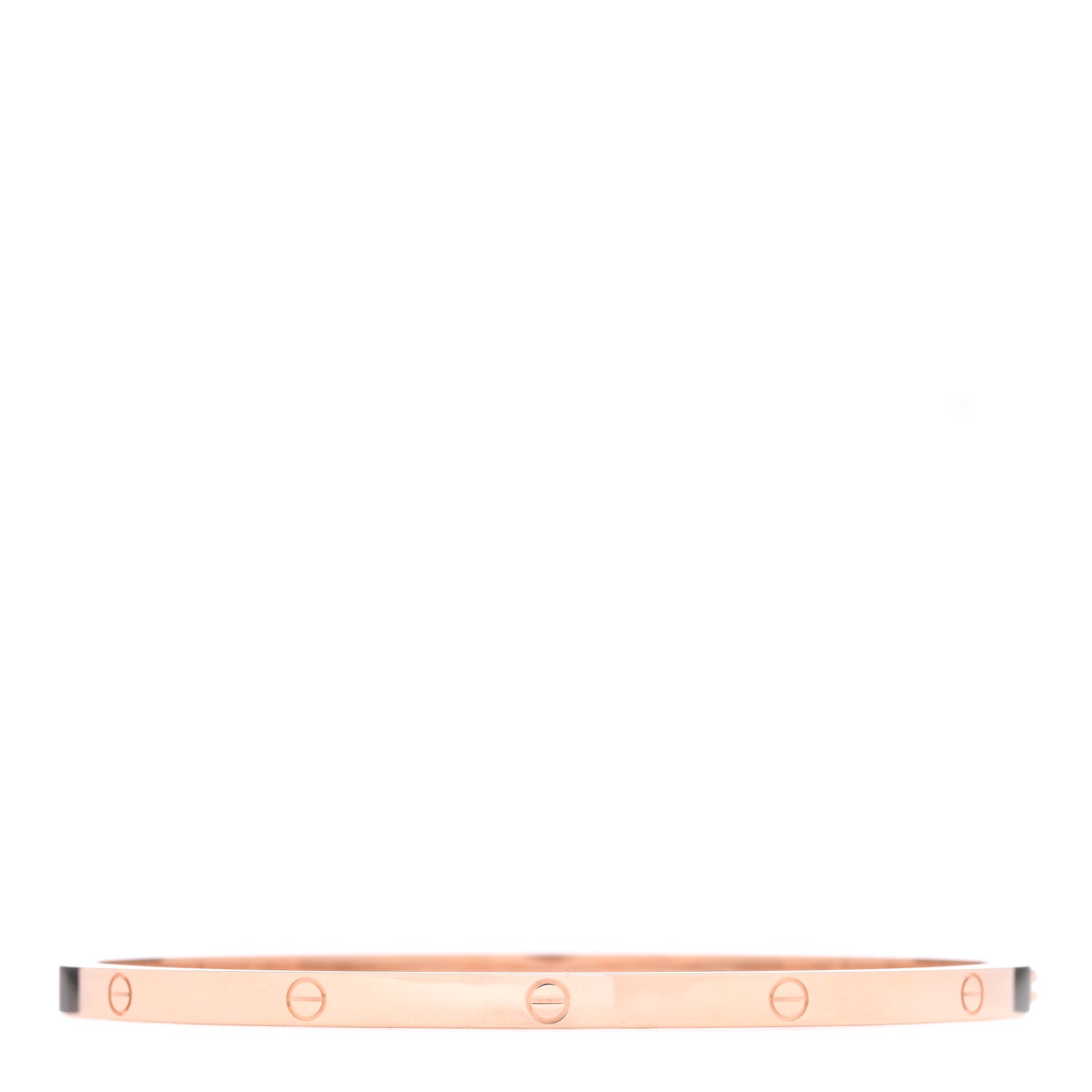 Cartier 18K Pink Gold Small LOVE Bracelet 19 1 of 5