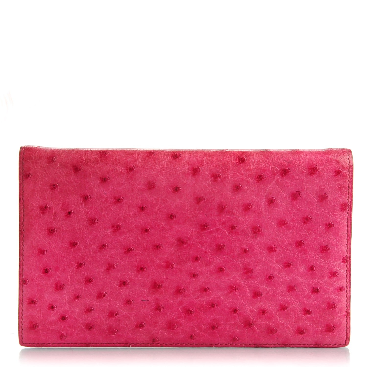 Hermes Ostrich Agenda Cover Fuchsia 1 of 7