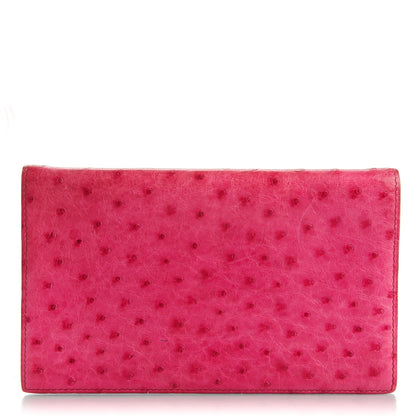 Hermes Ostrich Agenda Cover Fuchsia 1 of 7