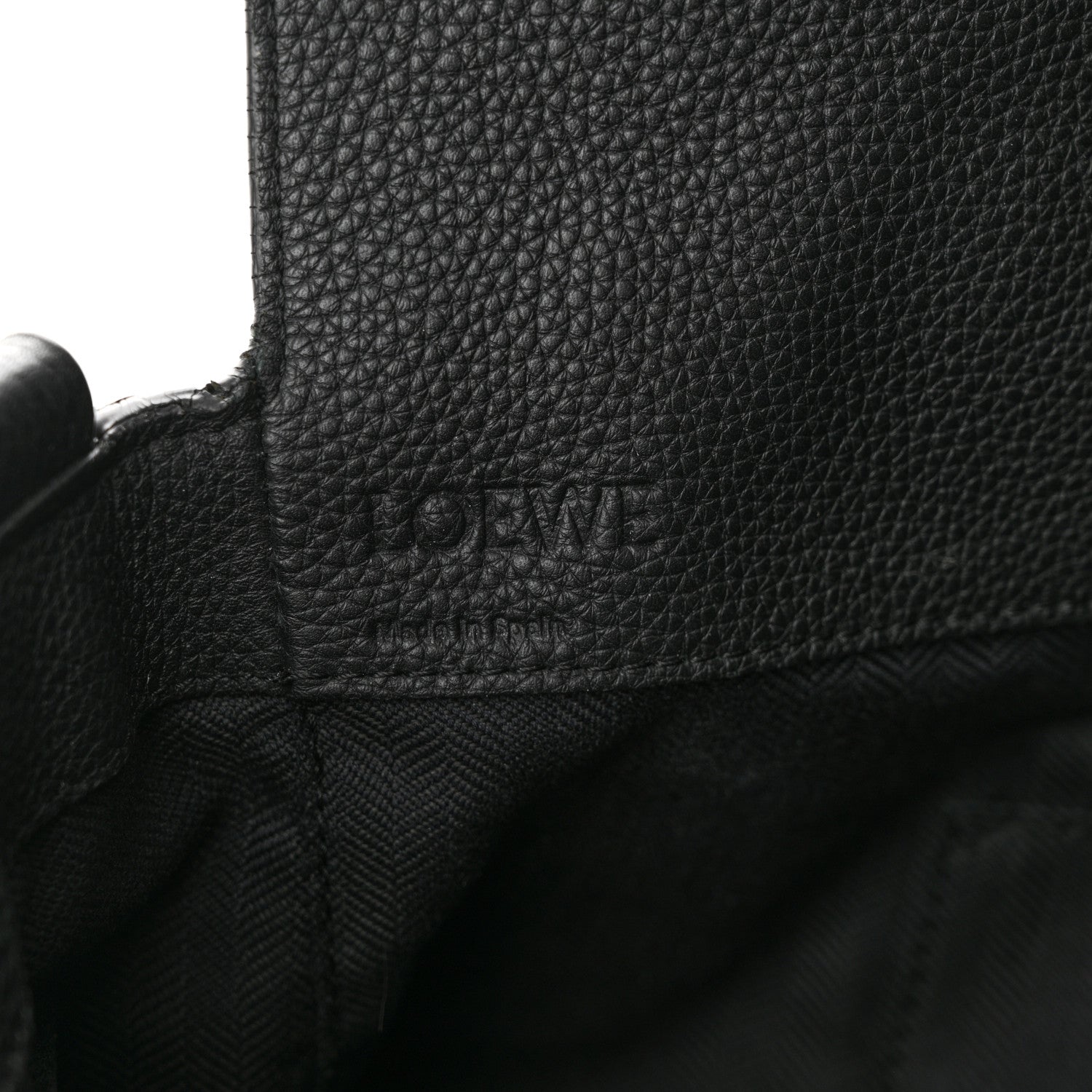 Loewe Calfskin Puzzle Messenger Bag Black 6 of 13