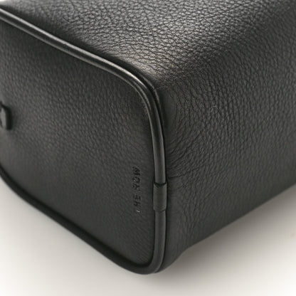 The Row Grained Calfskin 90's Bag Black 7 of 8