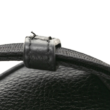 Versace Grained Calfskin Small Medusa Messenger Bag Black 11 of 11