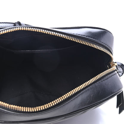 Saint Laurent Calfskin Matelasse Monogram Lou Camera Bag Black 4 of 4