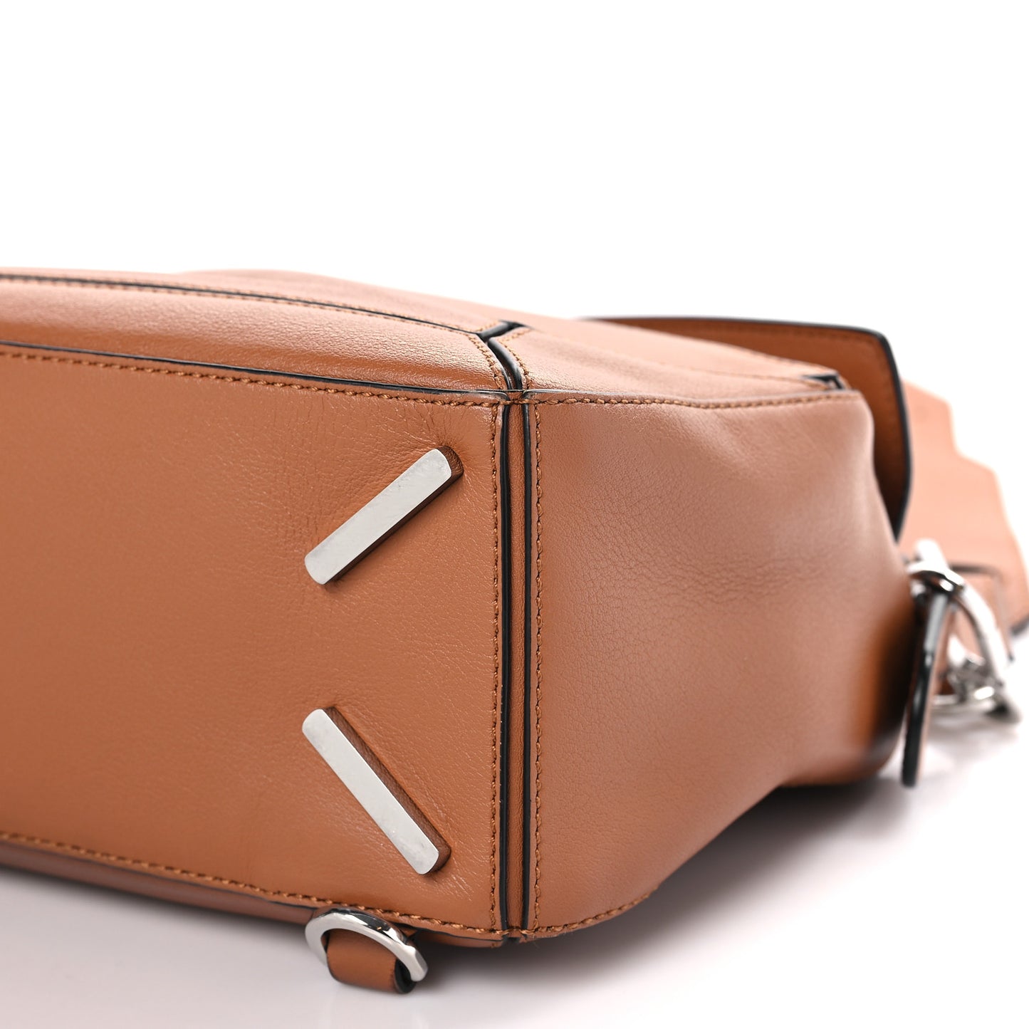 Calfskin Small Puzzle Bag Tan
