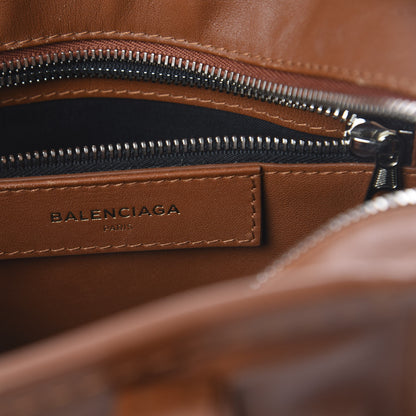 Balenciaga Agneau XS Bazar Shopper Tote Marron Fauve 7 of 8