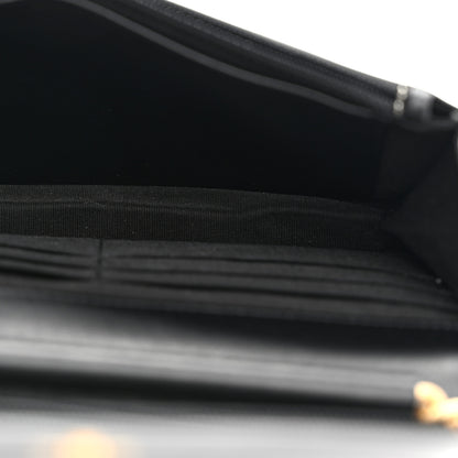 Chanel Caviar Quilted Boy Wallet On Chain WOC Black 5 of 11