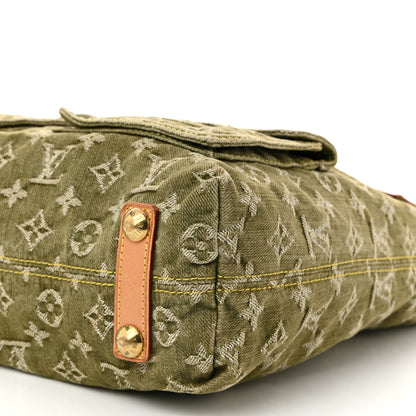 Louis Vuitton Denim Baggy GM Lichen 9 of 11