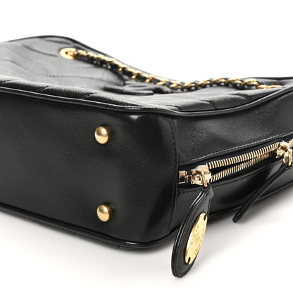 Chanel Lambskin Quilted Coco Vintage Camera Case Black 10 of 10