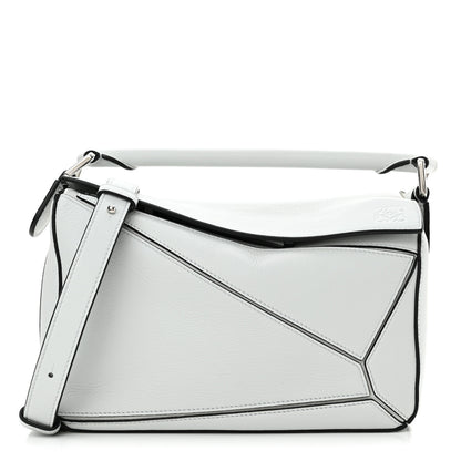 Loewe Calfskin Small Puzzle Bag Kaolin 1 of 12