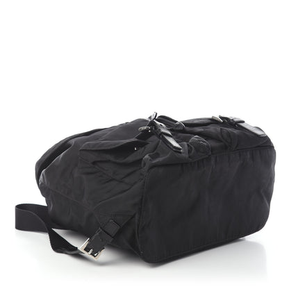 Prada Nylon Vela Medium Backpack Black 3 of 12