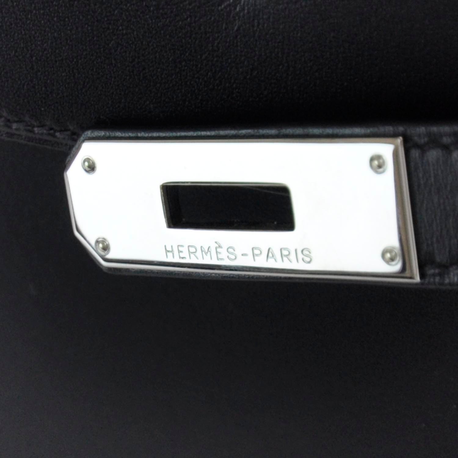 Hermes Chamonix Kelly 32 Black 8 of 12