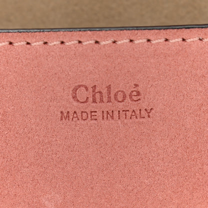 Chloe Lambskin Suede Calfskin Mini Drew Shoulder Bag Poppy 6 of 8