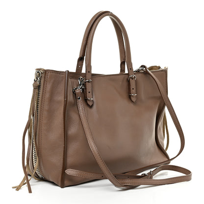 Balenciaga Veau Papier A6 Zip Around Tote Castagna 4 of 24