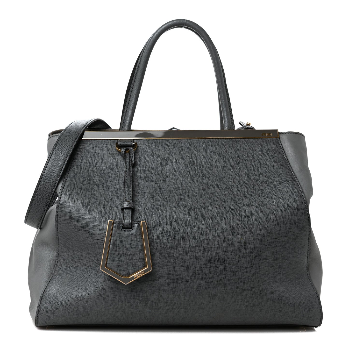 Vitello Elite Flamingo Regular 2Jours Tote Grigio Grigio Chiaro