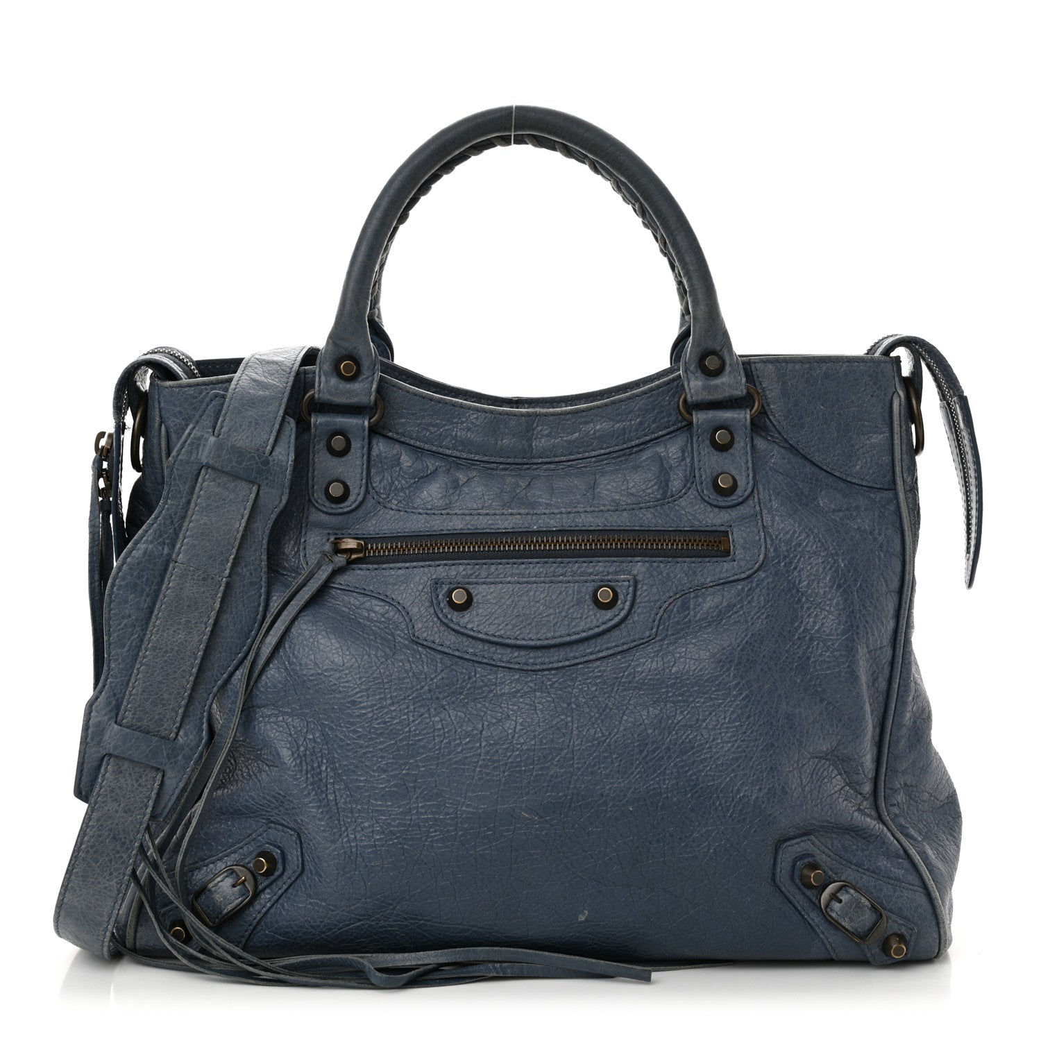 Balenciaga Agneau Classic Hardware Velo Bleu Persan 1 of 19
