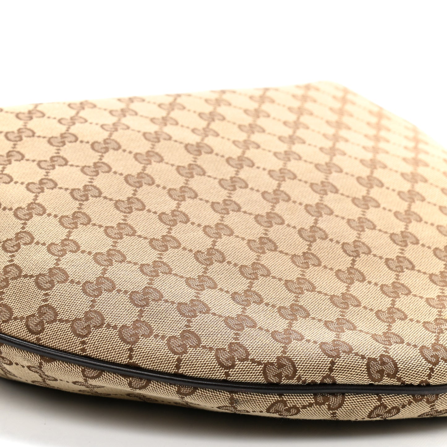 Monogram Large Wave Hobo Dark Brown