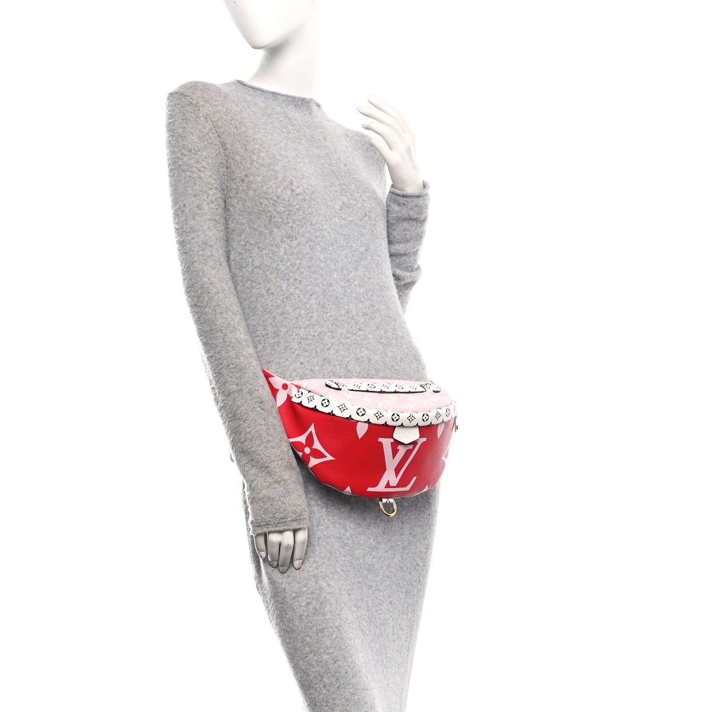 Monogram Giant Bumbag Rouge