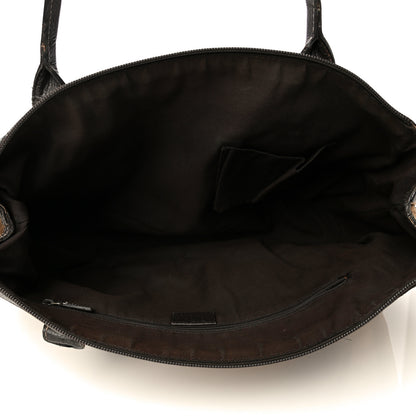 Gucci Crystal Monogram Medium Princy Tote Dark Brown 7 of 9