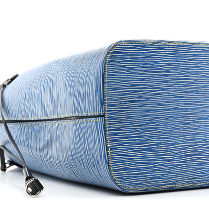 Louis Vuitton Epi Neverfull MM Denim Light 19 of 21