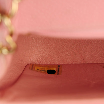 Chanel Caviar Quilted Mini Square Flap Pink 6 of 7