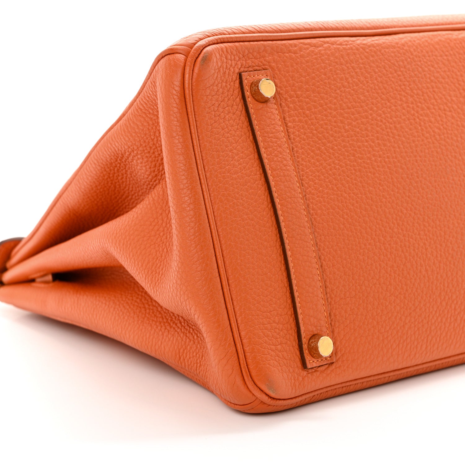 Hermes Togo Birkin 35 Orange 9 of 14