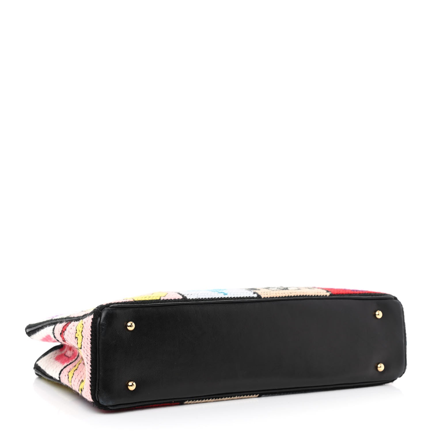 Chanel Crochet Precious Symbols Needle Point Shoulder Bag Multicolor 3 of 11