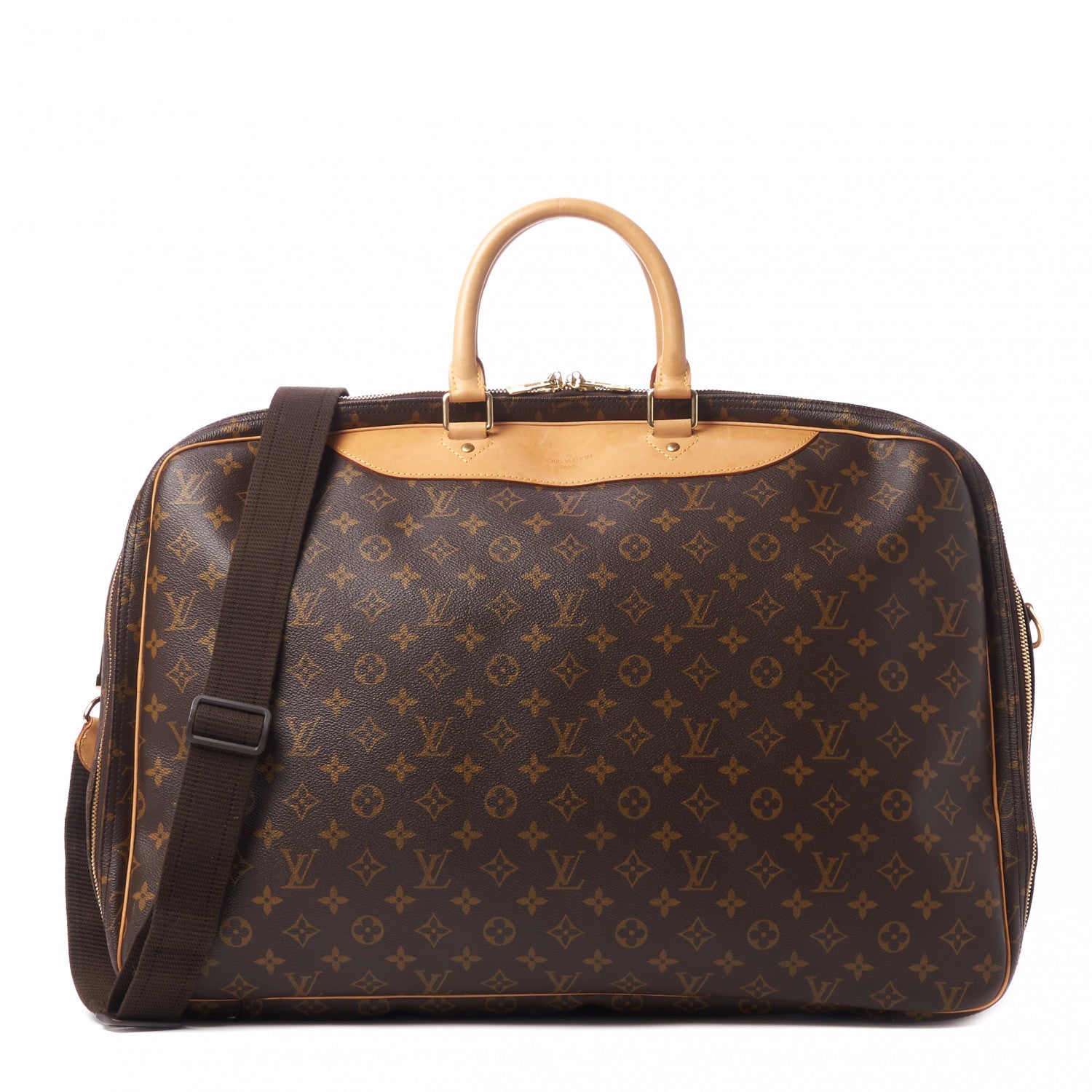 Louis Vuitton Monogram Alize 2 Compartment Luggage Travel Bag 1 of 10