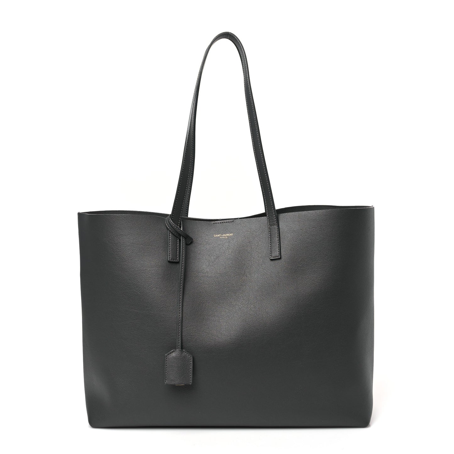 Calfskin Large Shopping Tote Earth