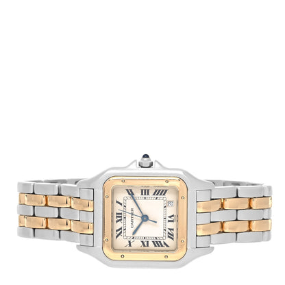 Cartier Stainless Steel 18K Yellow Gold 27mm Panthere Quartz Watch 2 of 4