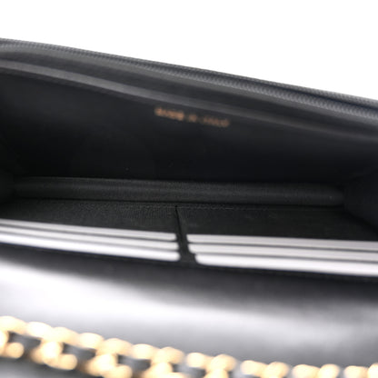 Chanel Lambskin Quilted Trendy CC Wallet On Chain WOC Black 5 of 11