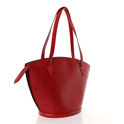 Louis Vuitton Epi Saint Jacques GM Castillan Red 3 of 12