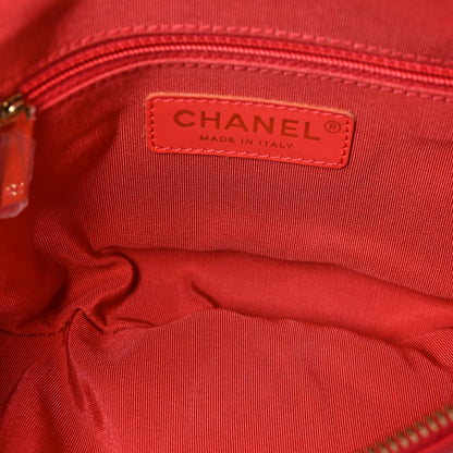 Chanel Lambskin Quilted Studded Waist Bag Red 5 of 9