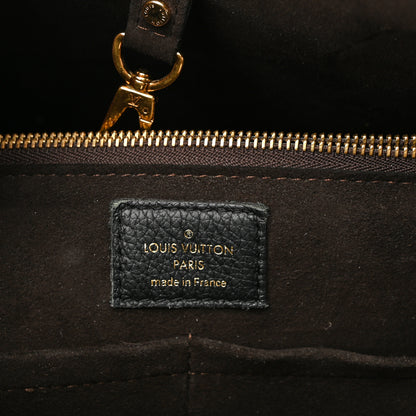 Louis Vuitton Calfskin Monogram Kimono Tote PM Black 6 of 13