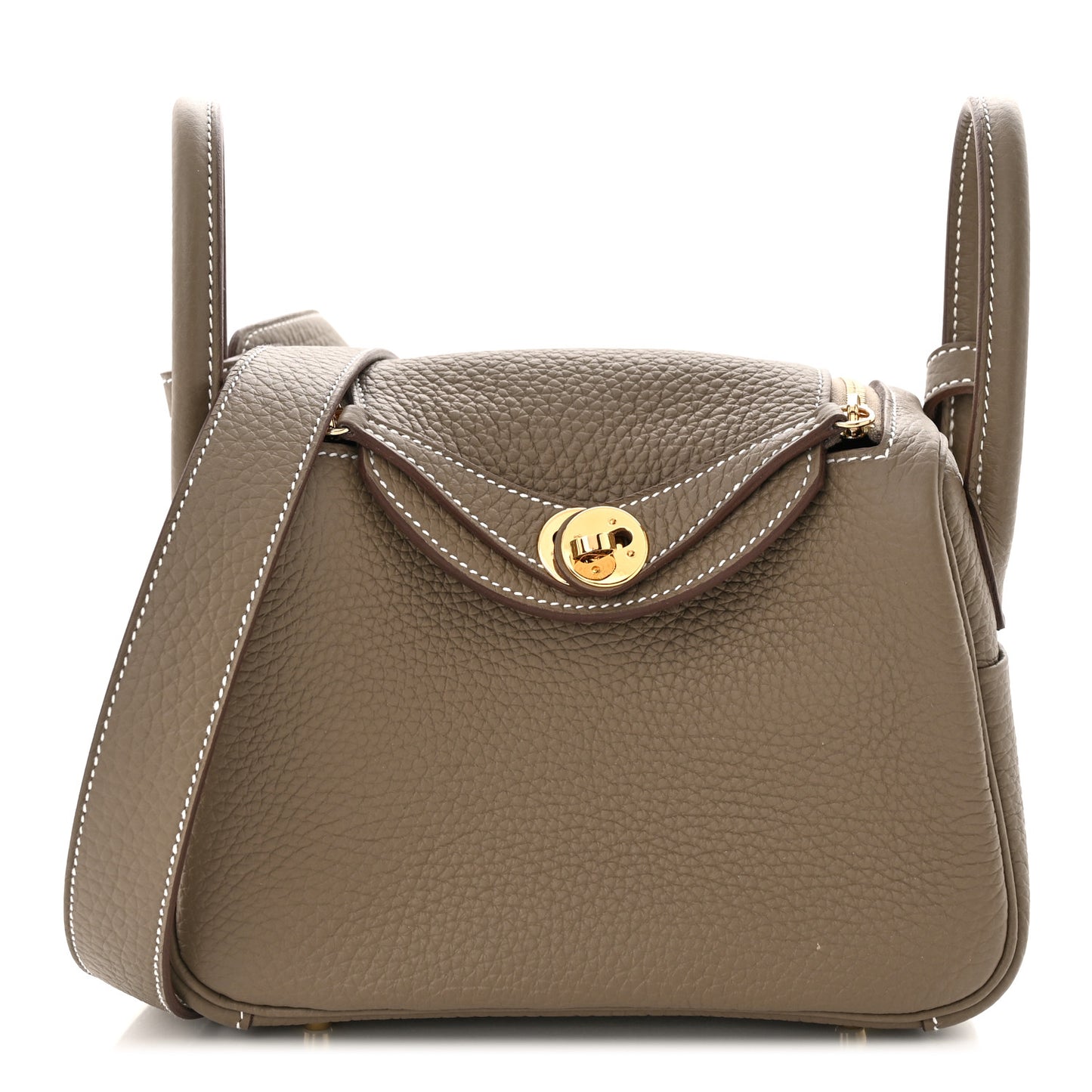 Taurillon Clemence Mini Lindy 20 Etoupe