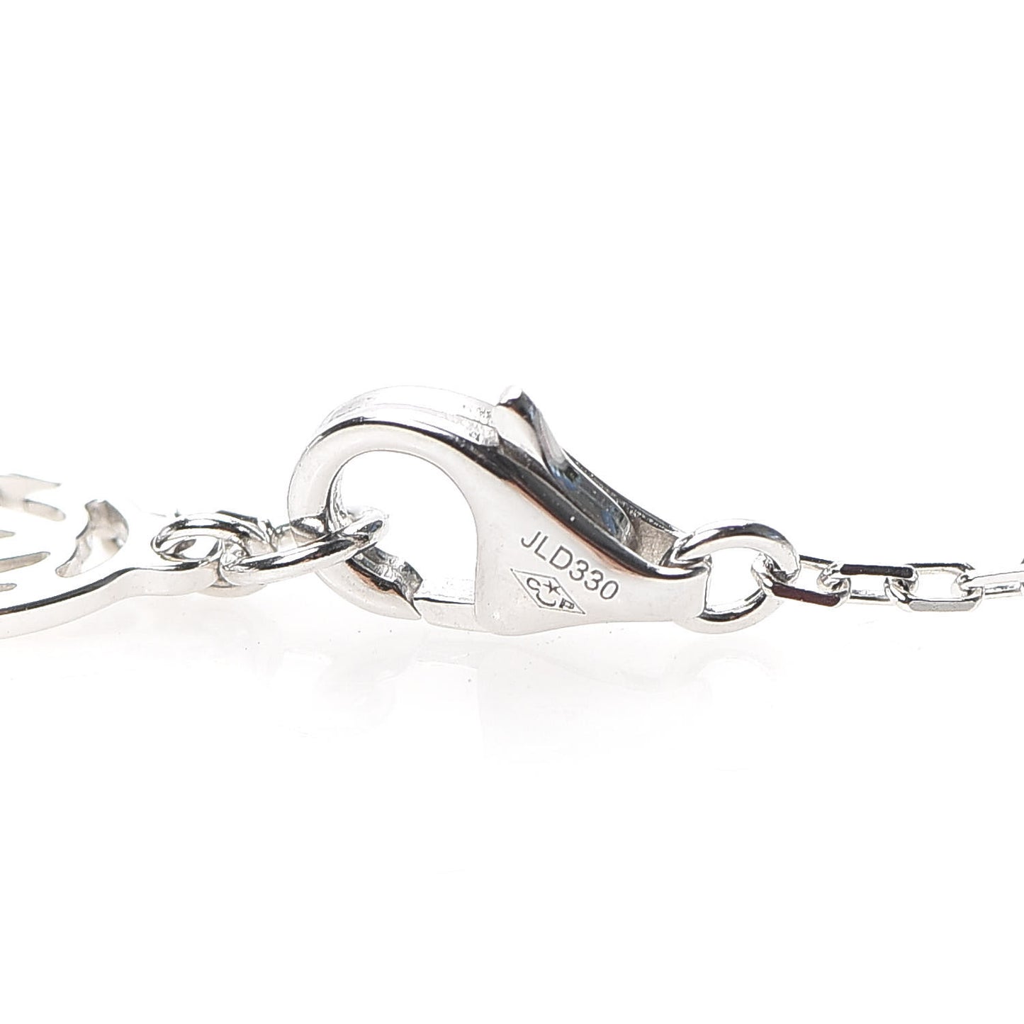 18K White Gold Diamond SM D'Amour Pendant Necklace