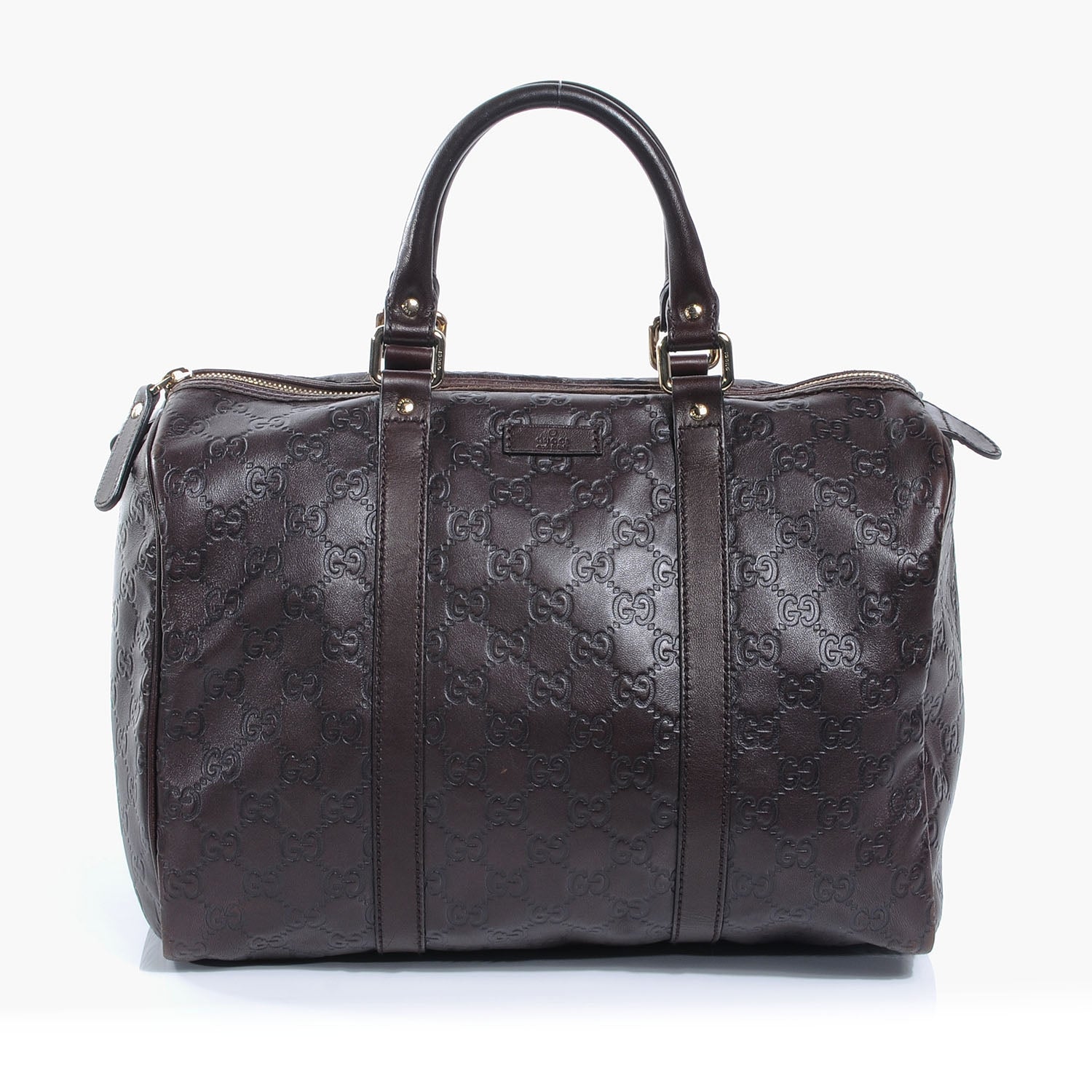 Gucci Guccissima Medium Joy Boston Brown 1 of 8
