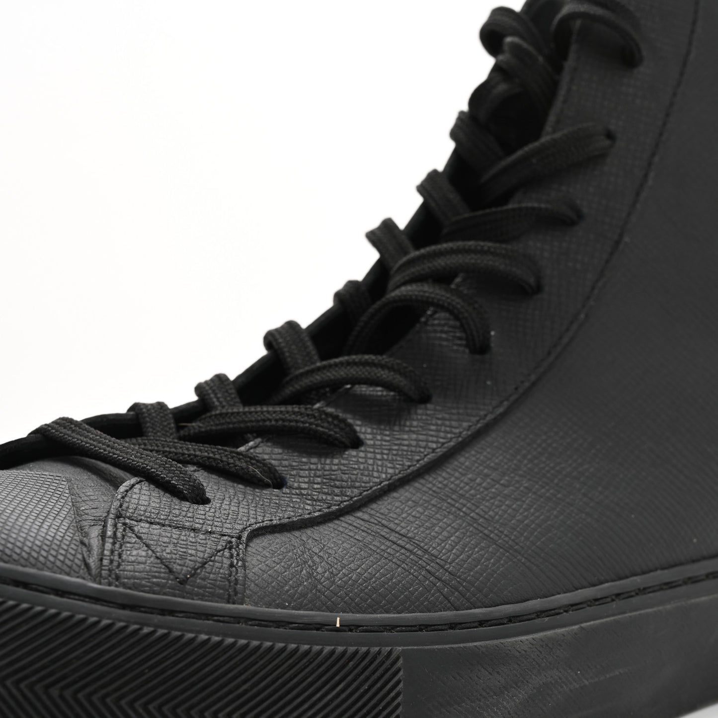 Calfskin LV Tattoo Sneaker Boots 8 Black