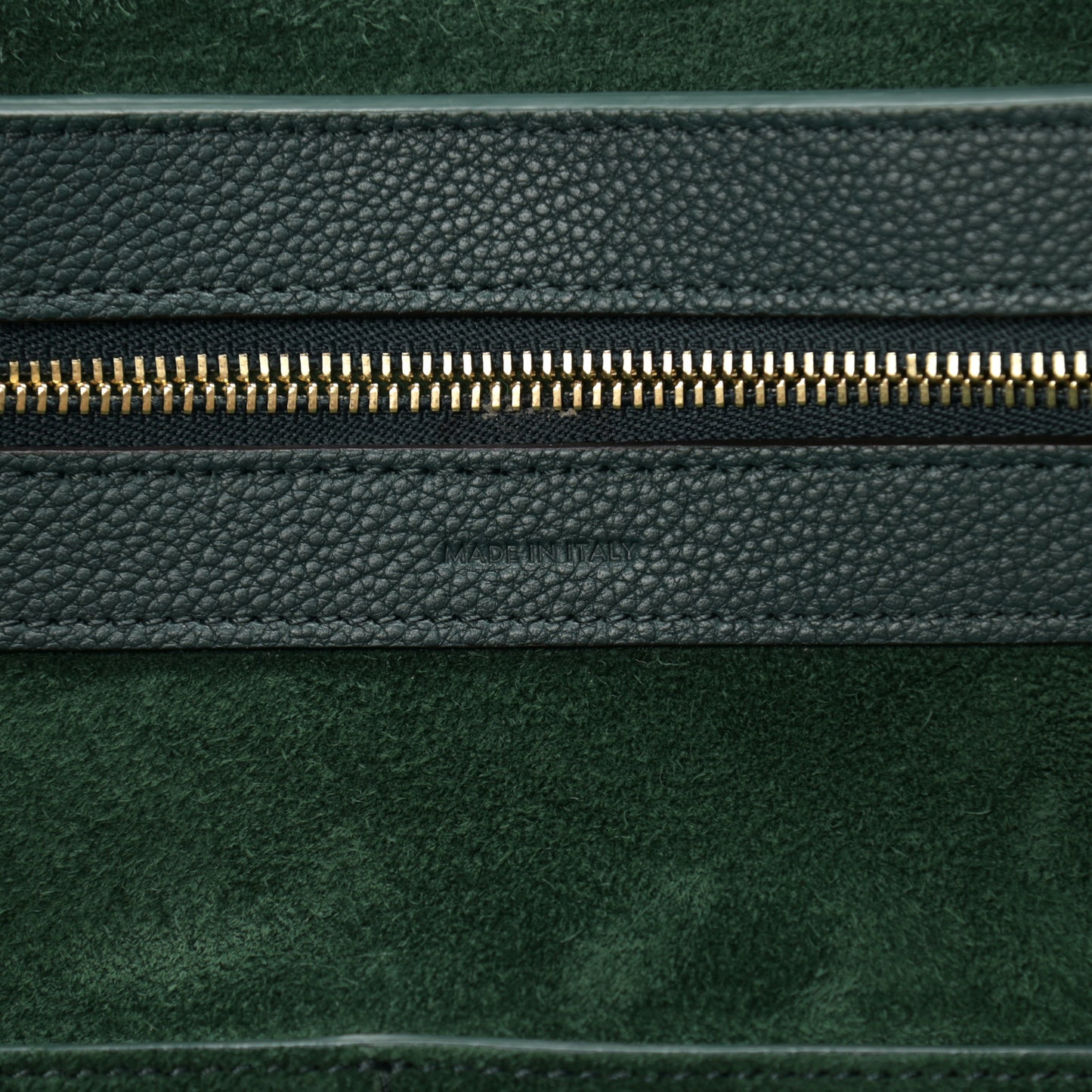 Soft Grained Calfskin Small Belt Cabas Phantom Amazone