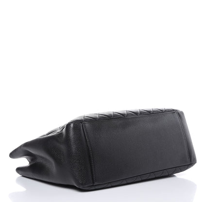 Chanel Caviar Quilted Grand Shopping Tote GST Black 4 of 10