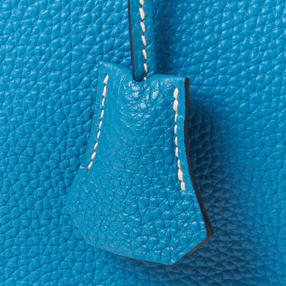 Hermes Togo Birkin 30 Blue Jean 26 of 29